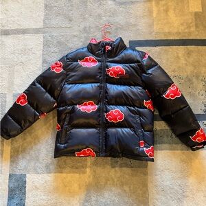 Hypland Naruto Akatsuki Puffer Jacket - XL